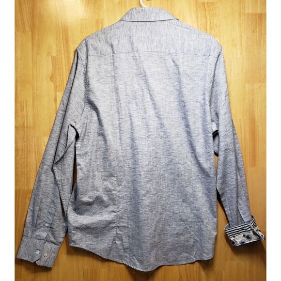 Lot of 2 Denim & Flower Ricky Singh Men’s Shirts Size Large Button-Up L/S - Picture 10 of 16